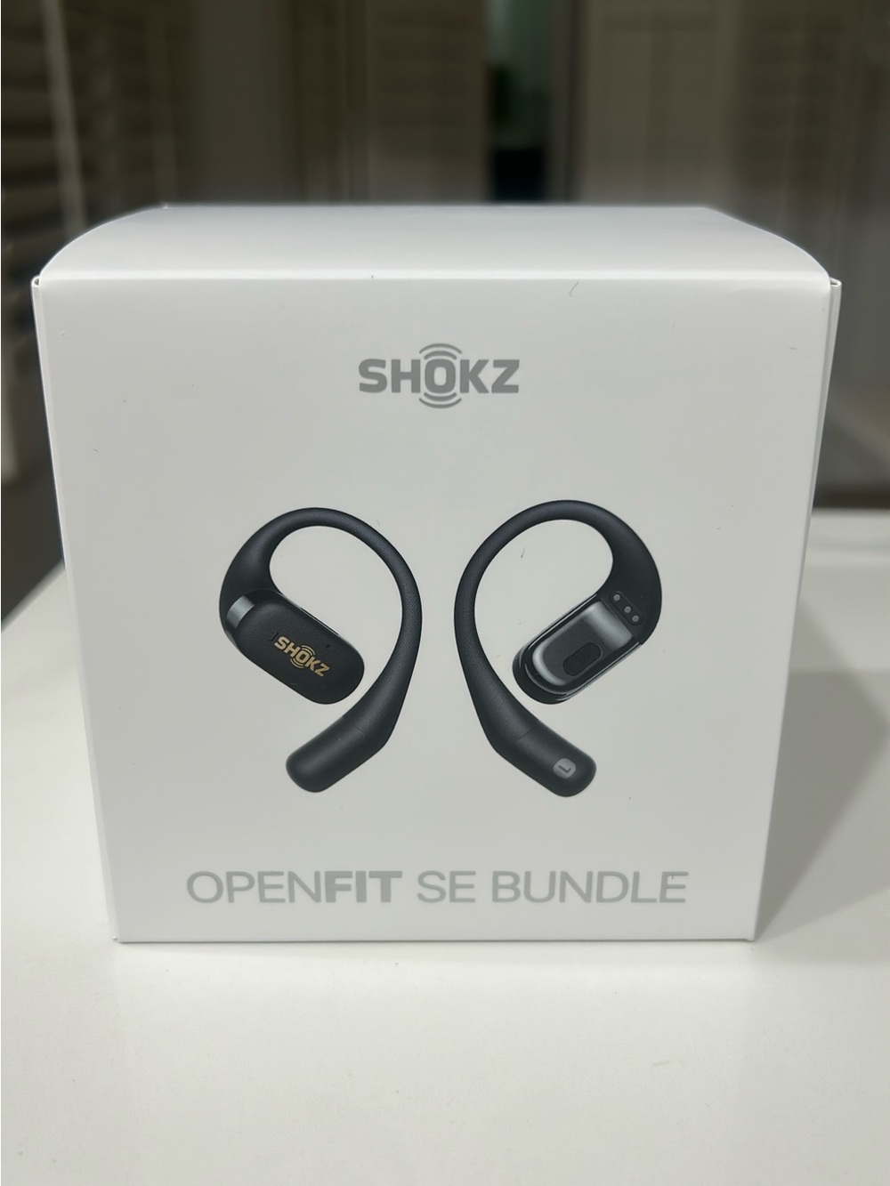 Shokz OpenFit SE Bundle Wireless Earbuds - Black